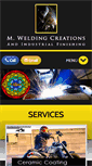 Mobile Screenshot of martinezweldingandfinishing.com